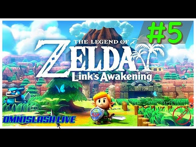 Legend of Zelda: Links Awakening (Switch) Part 5 | Omn1Slash Plays