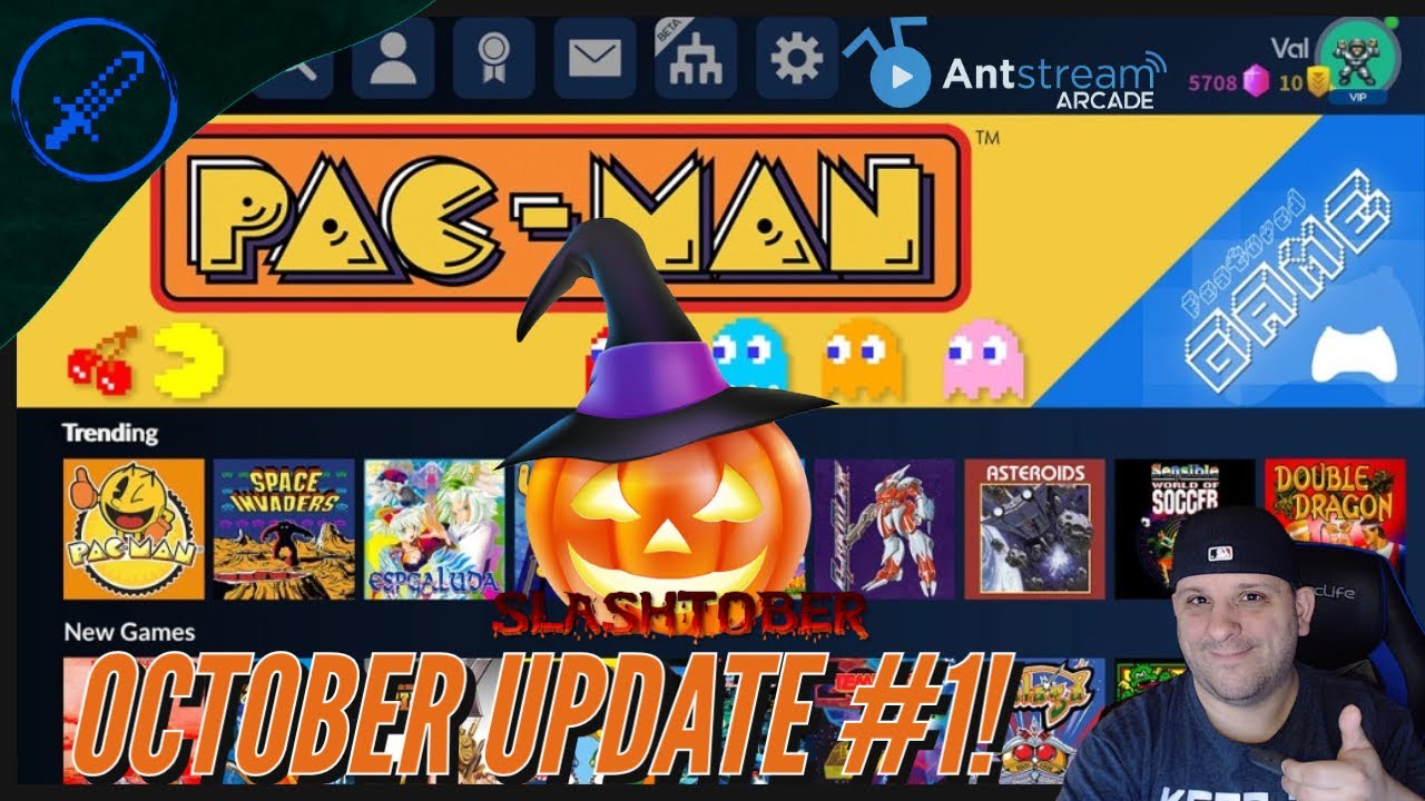 Antstream Arcade October 2021  Update
