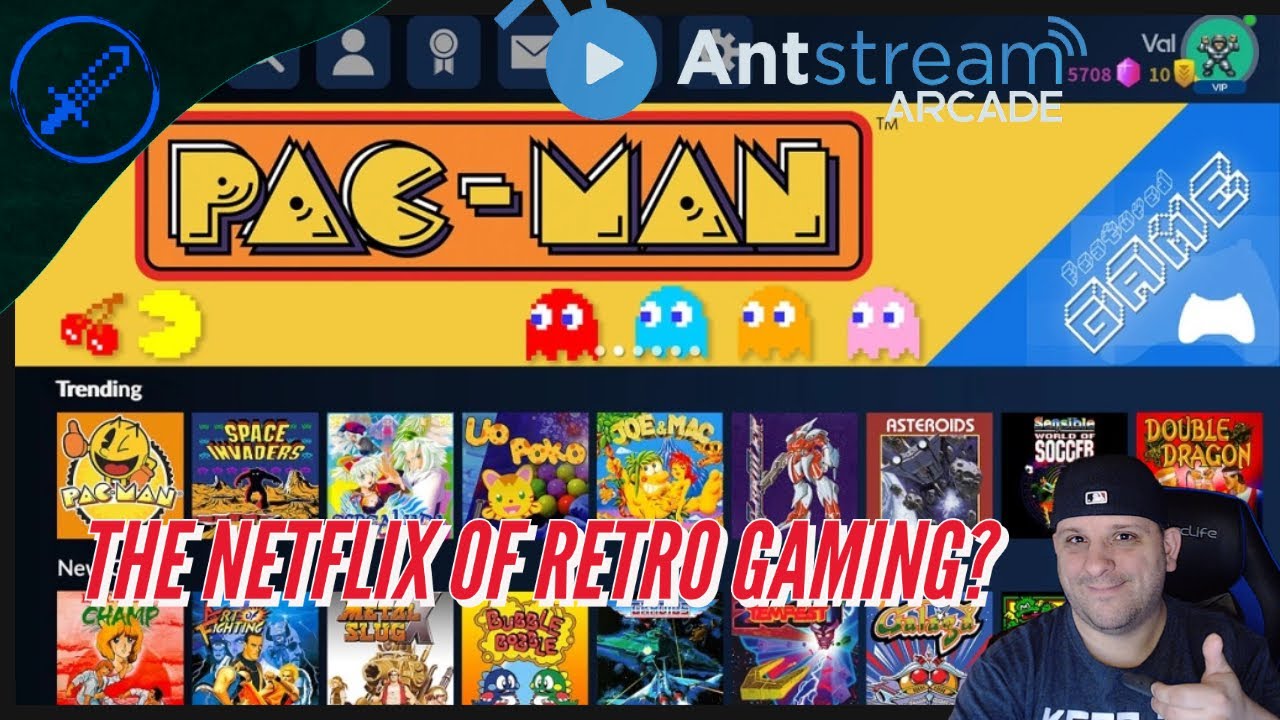 Antstream Arcade - The "Netflix" Of Retro Gaming?
