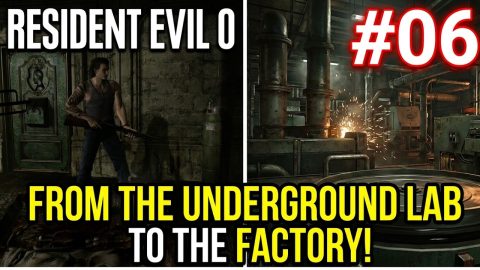 From The Underground Lab To The Factory | Resident Evil 0 (PS4) - Part 6