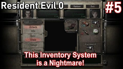 This Inventory System Is A Nightmare!  | Resident Evil 0 (PS4) - Part 5